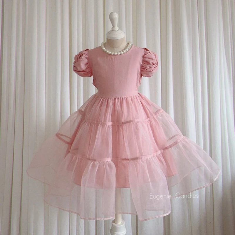 Eugenie Candies - Korean Children Fashion - #discoveringself - Summer Shavet One-piece - 8