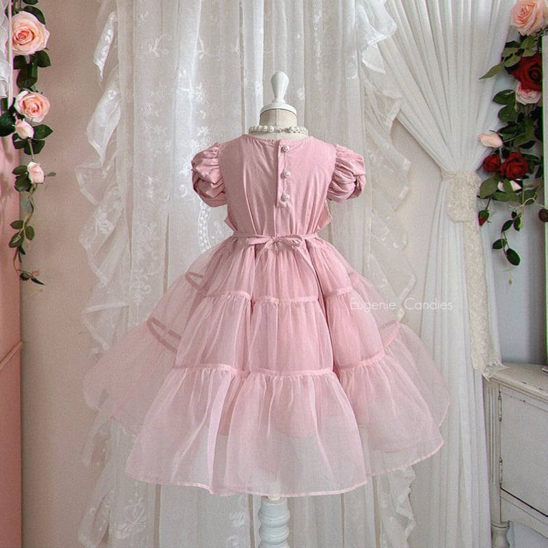 Eugenie Candies - Korean Children Fashion - #todddlerfashion - Summer Shavet One-piece - 2