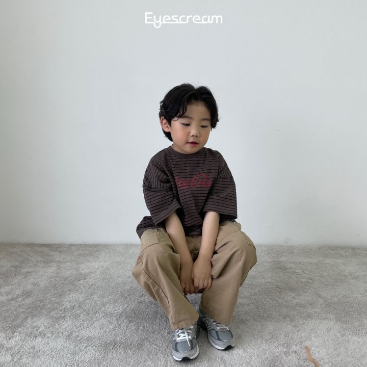 Eyescream - Korean Children Fashion - #Kfashion4kids - Coca Pigment Short Sleeved Tee - 8