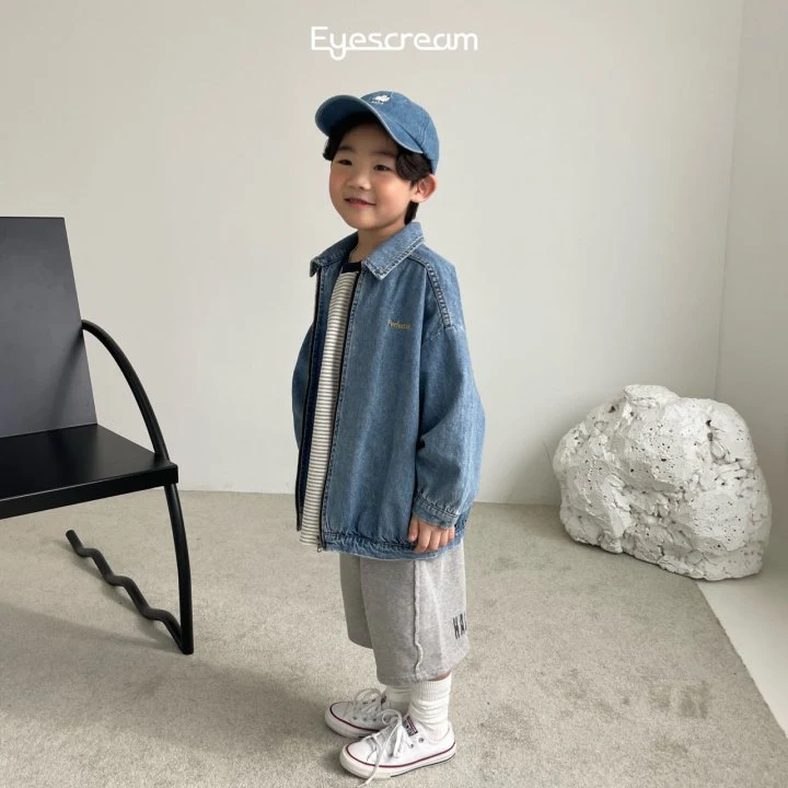 Eyescream - Korean Children Fashion - #stylishchildhood - Mumu Denim Jacket - 4