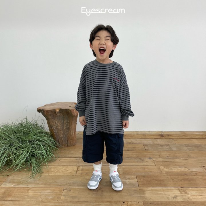 Eyescream - Korean Children Fashion - #childofig - Good Dying Stripe Tee - 12
