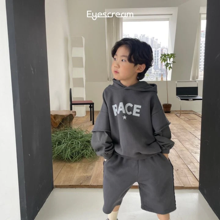 Eyescream - Korean Children Fashion - #childofig - Race Hoodie - 10