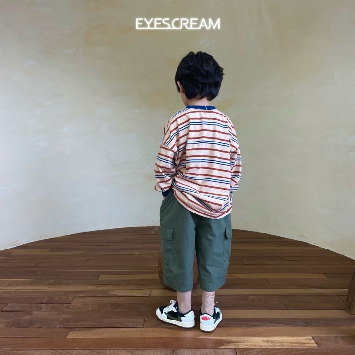Eyescream - Korean Children Fashion - #childofig - Multi Stripe Tee - 6