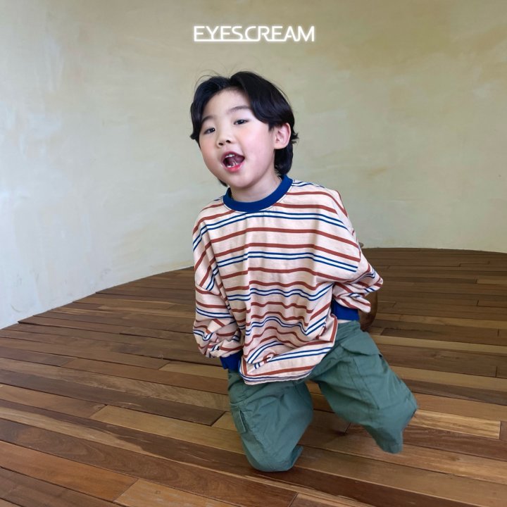 Eyescream - Korean Children Fashion - #childofig - Multi Stripe Tee - 7