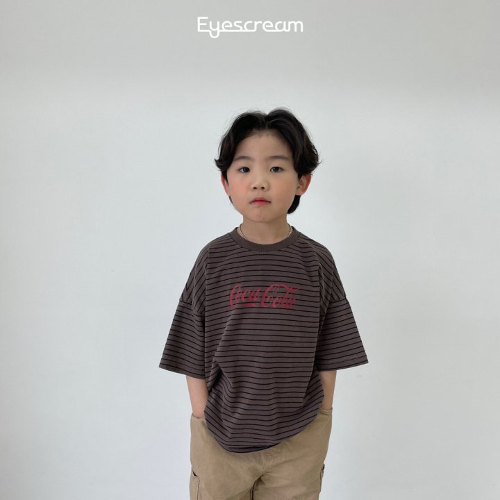 Eyescream - Korean Children Fashion - #childrensboutique - Coca Pigment Short Sleeved Tee