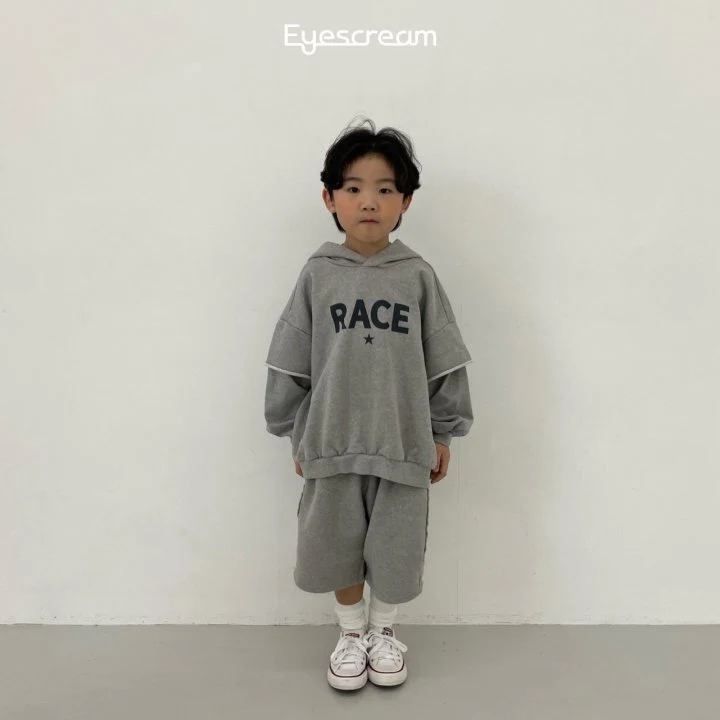 Eyescream - Korean Children Fashion - #fashionkids - Race Hoodie