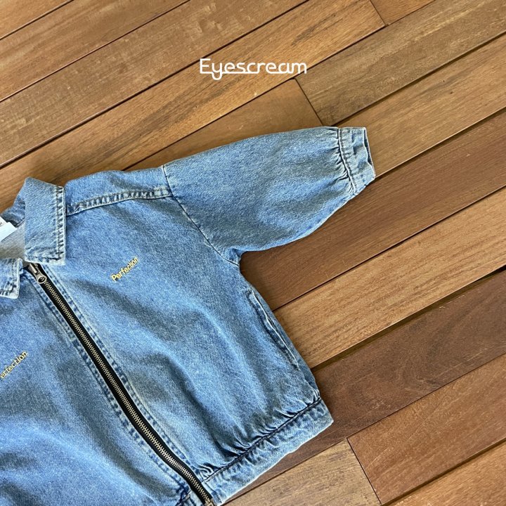 Eyescream - Korean Children Fashion - #kidsshorts - Mumu Denim Jacket - 9