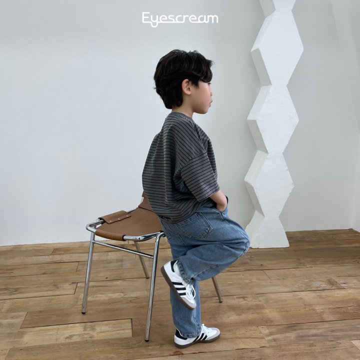 Eyescream - Korean Children Fashion - #kidzfashiontrend - Beaver Denim Pants - 8