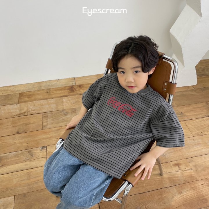 Eyescream - Korean Children Fashion - #kidzfashiontrend - Coca Pigment Short Sleeved Tee - 7