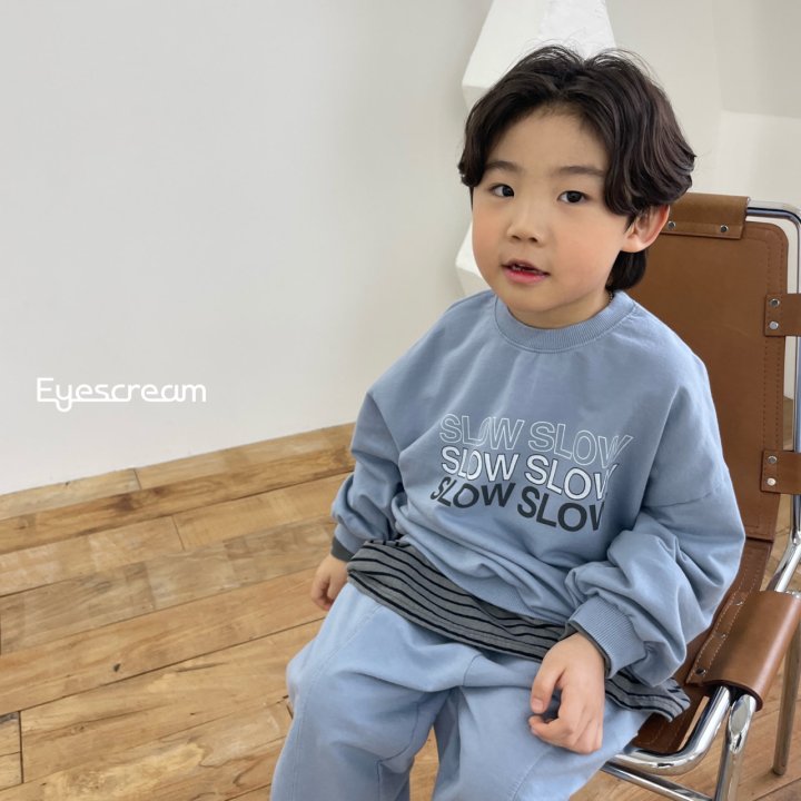 Eyescream - Korean Children Fashion - #littlefashionista - Slow Sweatshirts - 11