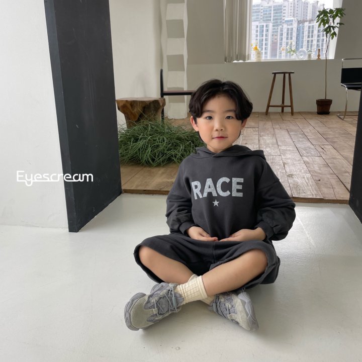 Eyescream - Korean Children Fashion - #littlefashionista - Race Hoodie - 6