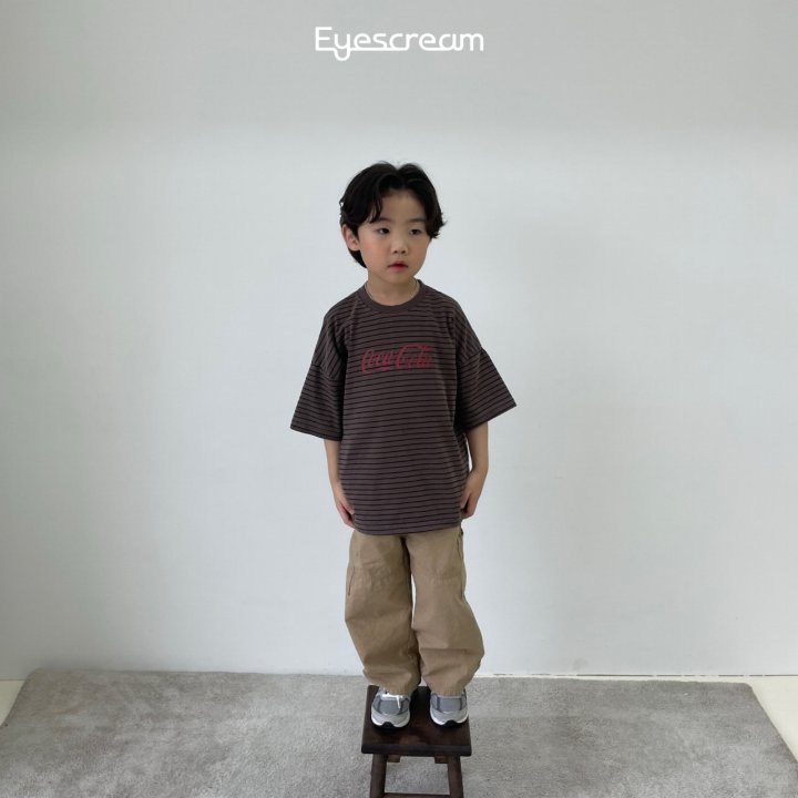 Eyescream - Korean Children Fashion - #littlefashionista - Coca Pigment Short Sleeved Tee - 9