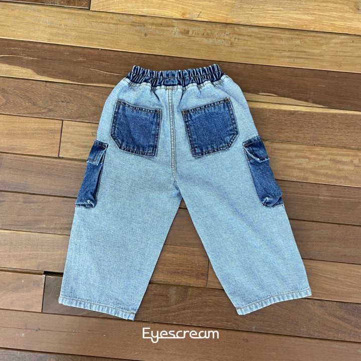 Eyescream - Korean Children Fashion - #magicofchildhood - Signature Cargo Denim Pants - 11