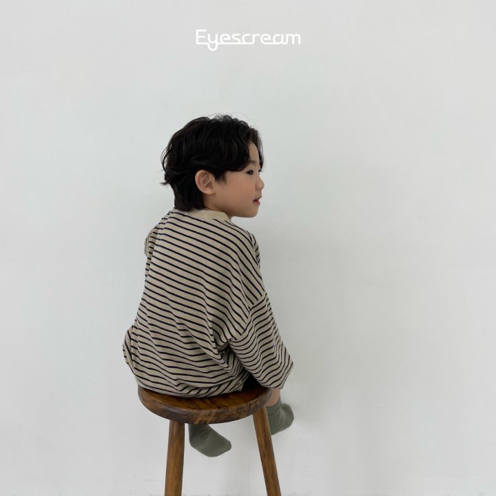 Eyescream - Korean Children Fashion - #minifashionista - Good Dying Stripe Tee - 9