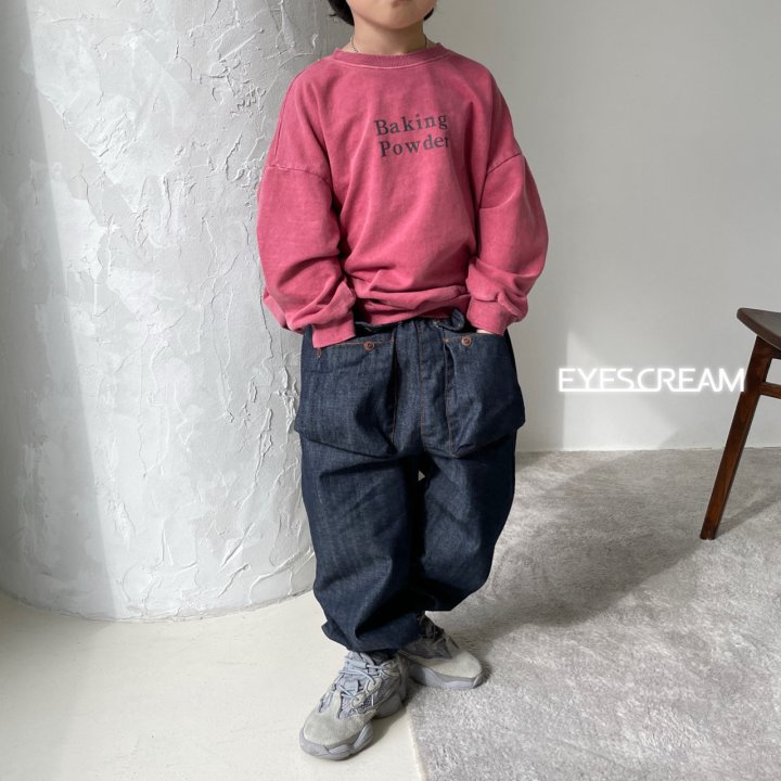 Eyescream - Korean Children Fashion - #prettylittlegirls - Baking Pigment Sweatshirts - 12