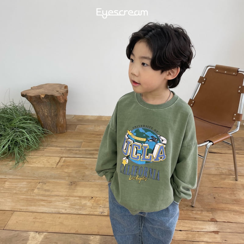 Eyescream - Korean Children Fashion - #toddlerclothing - UCLA Pigment Sweatshirts - 4