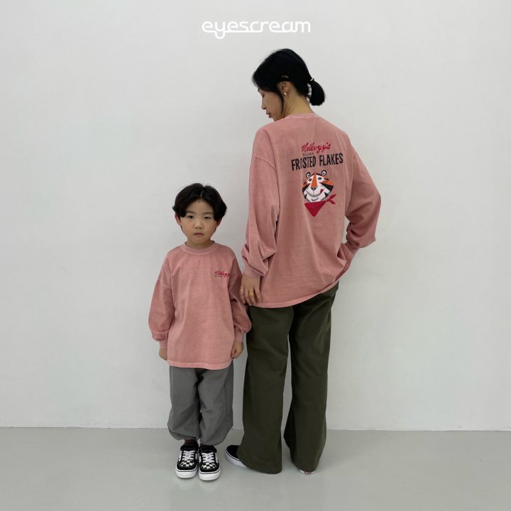 Eyescream - Korean Women Fashion - #momslook - Mom 25 Tiger Tee - 3