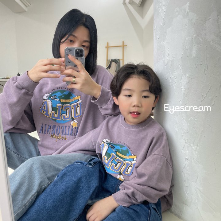 Eyescream - Korean Women Fashion - #pursuepretty - Mom UCLA Sweatshirts - 9