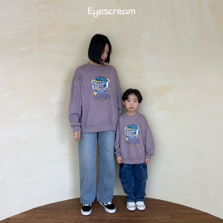 Eyescream - Korean Women Fashion - #vintageinspired - Mom UCLA Sweatshirts - 7