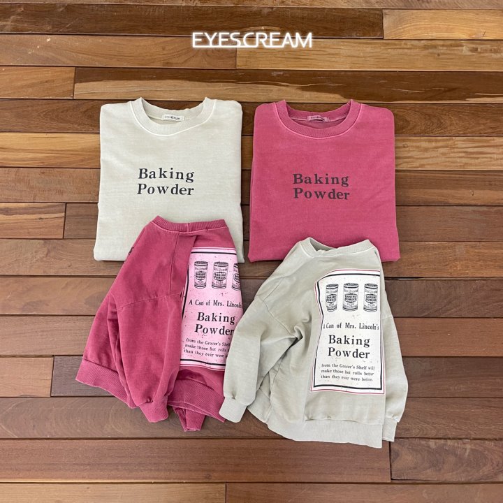 Eyescream - Korean Women Fashion - #womensfashion - Baking Pigment Mom Sweatshirts - 10