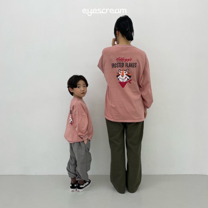 Eyescream - Korean Women Fashion - #momslook - Mom 25 Tiger Tee - 4