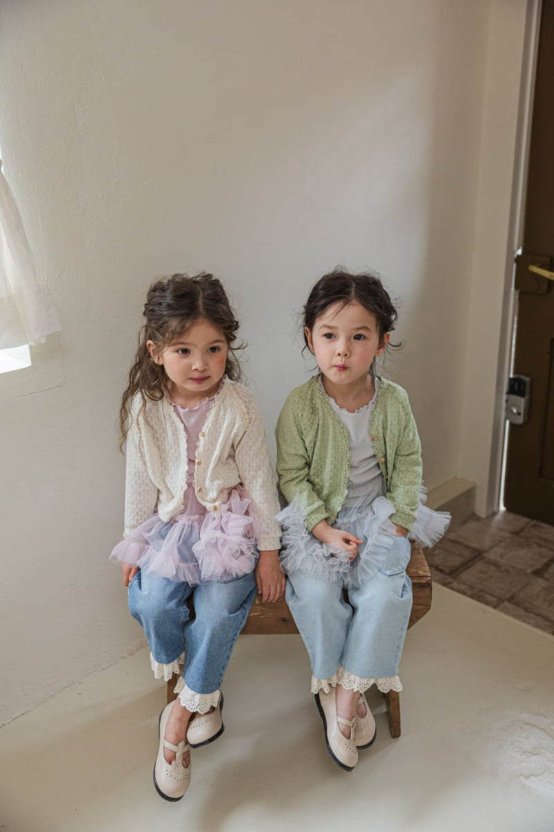 Flo - Korean Children Fashion - #Kfashion4kids - Sweetie Denim Pants - 10