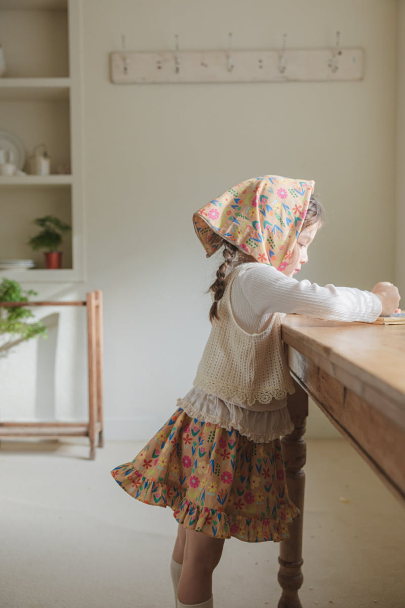 Flo - Korean Children Fashion - #Kfashion4kids - Once Scarf - 2