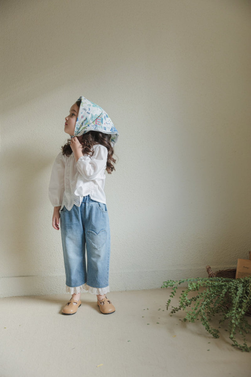 Flo - Korean Children Fashion - #childrensboutique - Sweetie Denim Pants - 3