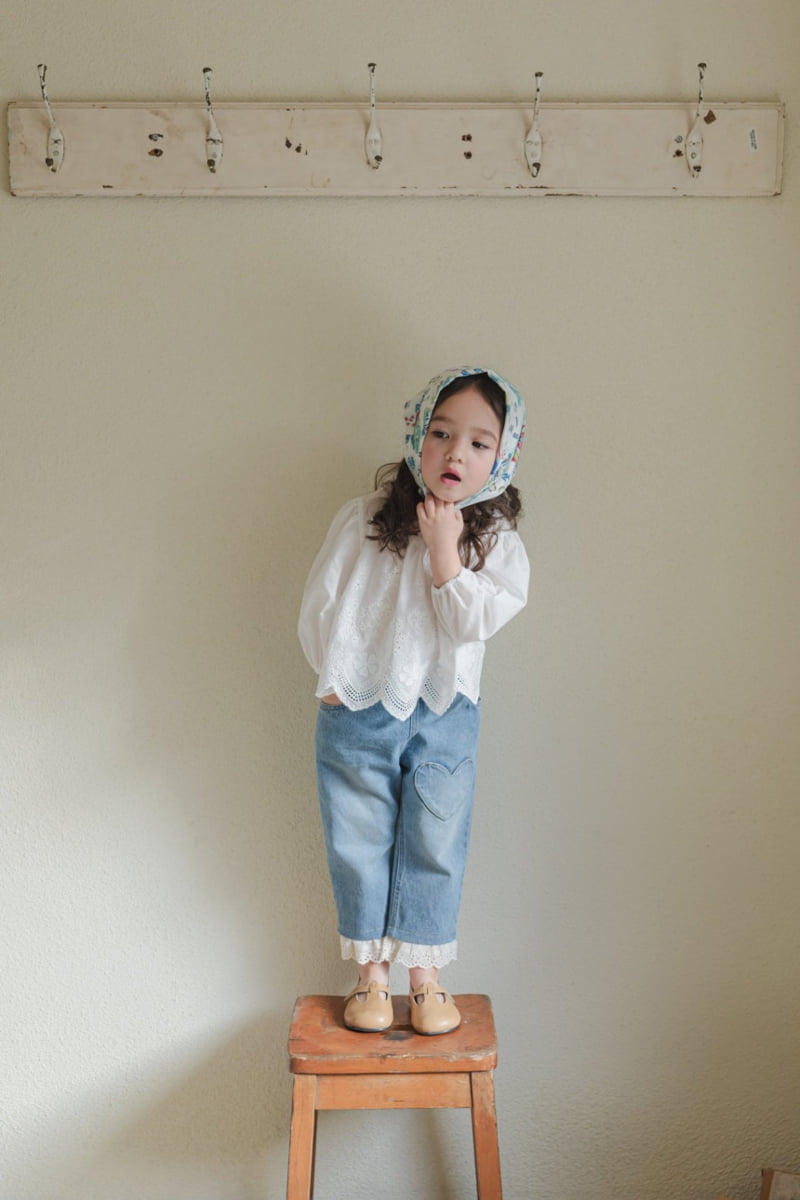 Flo - Korean Children Fashion - #fashionkids - Sweetie Denim Pants - 6