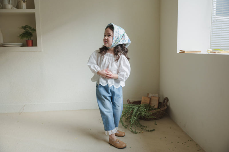 Flo - Korean Children Fashion - #kidsstore - Sweetie Denim Pants - 8