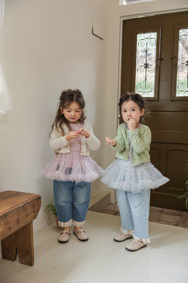 Flo - Korean Children Fashion - #kidzfashiontrend - Sweetie Denim Pants - 9