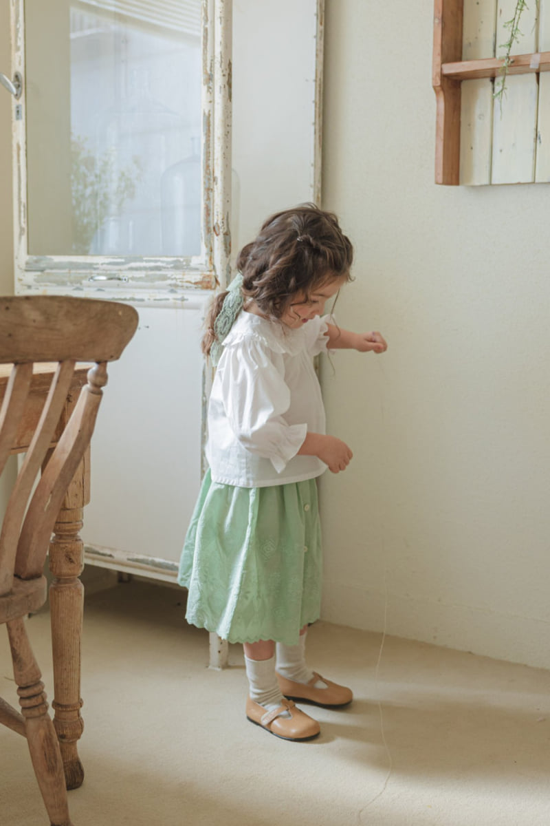 Flo - Korean Children Fashion - #littlefashionista - Elf Lace Skirt - 5