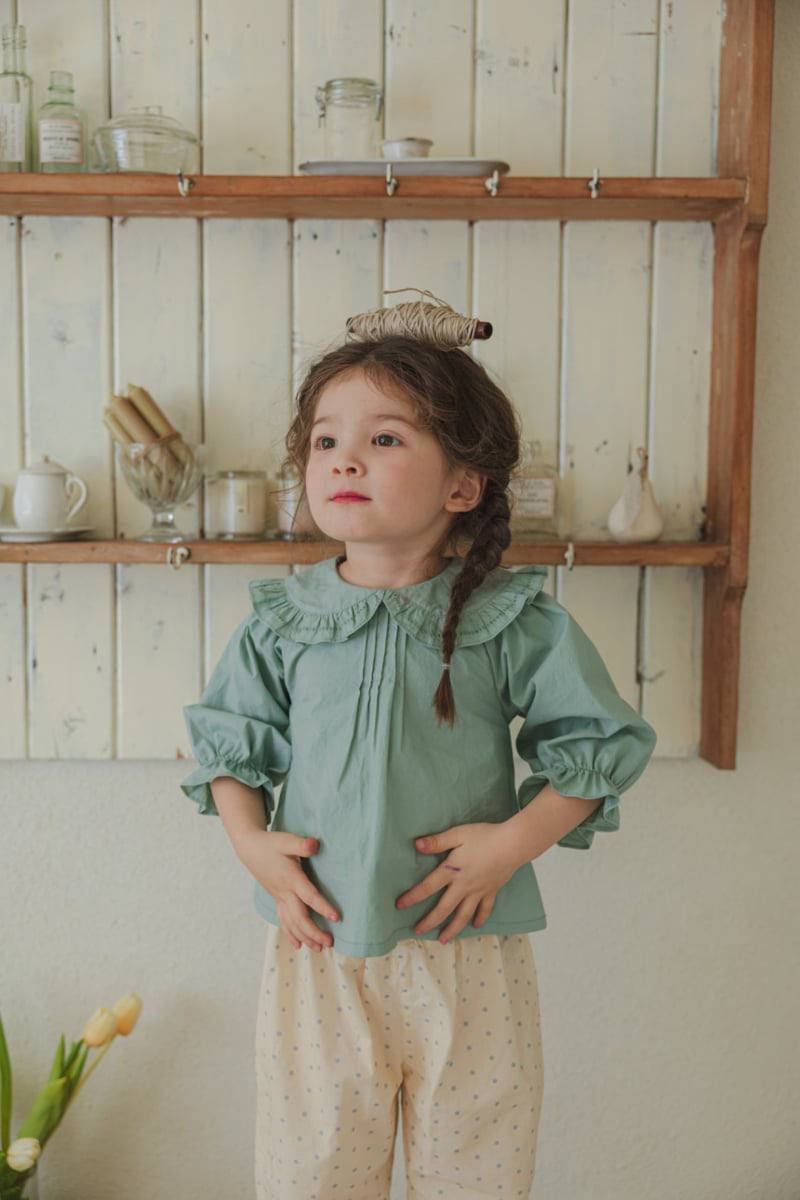 Flo - Korean Children Fashion - #minifashionista - Crumble Blouse