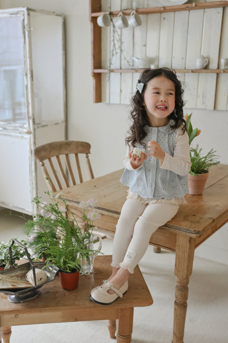 Flo - Korean Children Fashion - #todddlerfashion - Eloa Leggings - 8