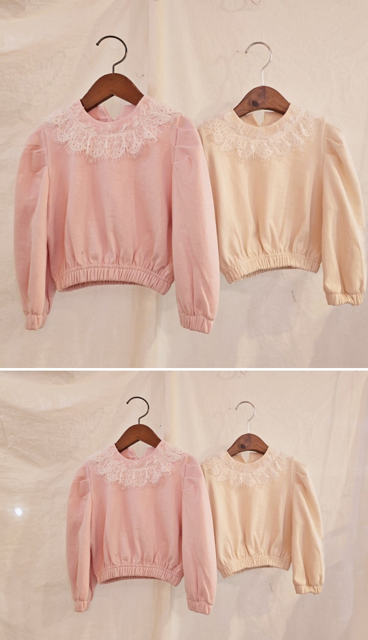 Flower J - Korean Children Fashion - #minifashionista - Motif Crop Tee