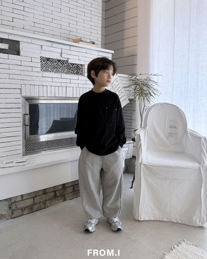 From I - Korean Children Fashion - #Kfashion4kids - Pocket Tee - 10