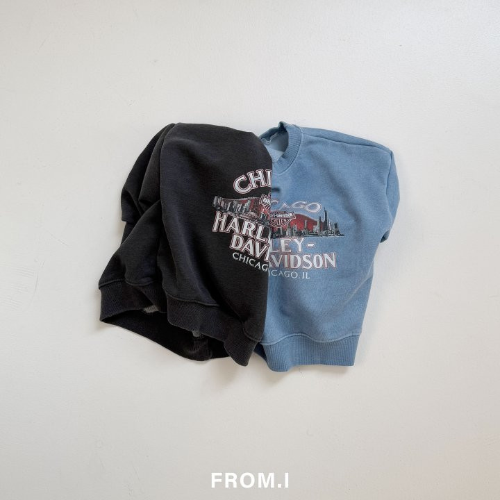 From I - Korean Children Fashion - #Kfashion4kids - Chicago Pigment Sweatshirts - 10