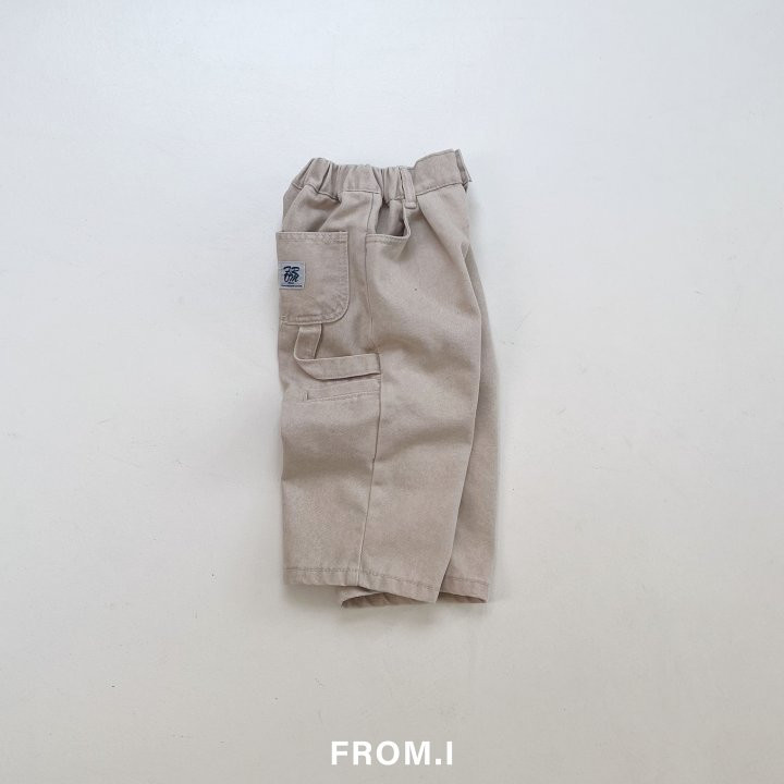 From I - Korean Children Fashion - #Kfashion4kids - Work Pigment Dying Pants - 8