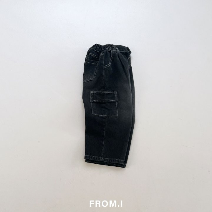 From I - Korean Children Fashion - #childofig - Cargo Denim Pants - 7