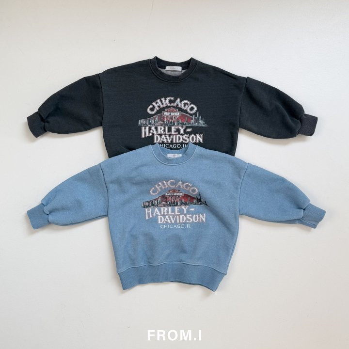 From I - Korean Children Fashion - #childofig - Chicago Pigment Sweatshirts