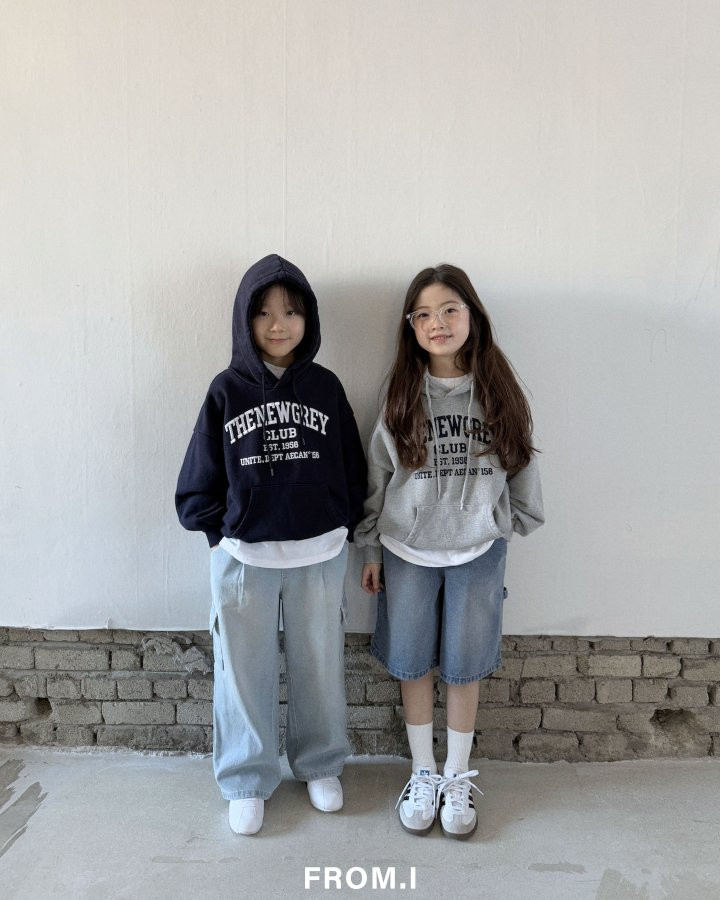 From I - Korean Children Fashion - #childrensboutique - New Grey Hoodie - 11