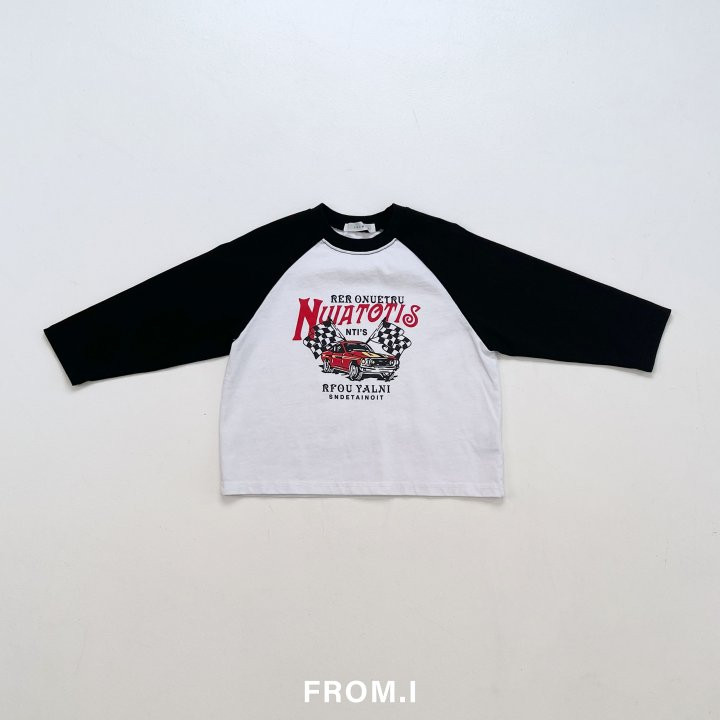 From I - Korean Children Fashion - #childrensboutique - Racer Raglan Tee - 6