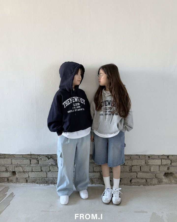 From I - Korean Children Fashion - #designkidswear - New Grey Hoodie - 12