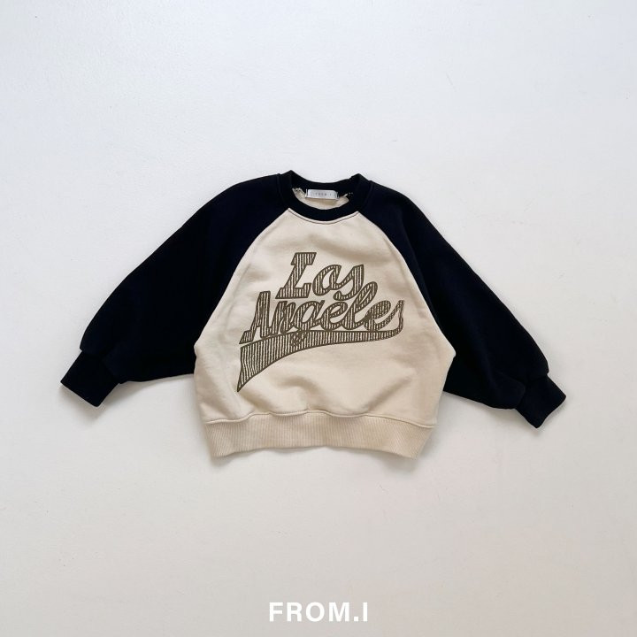 From I - Korean Children Fashion - #designkidswear - LA Raglan Sweatshirts - 5