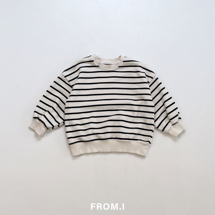 From I - Korean Children Fashion - #designkidswear - Stripe Sweatshirts - 3