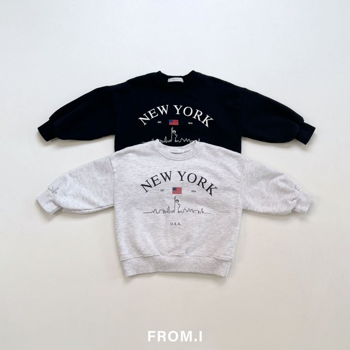 From I - Korean Children Fashion - #designkidswear - New York Sweatshirts