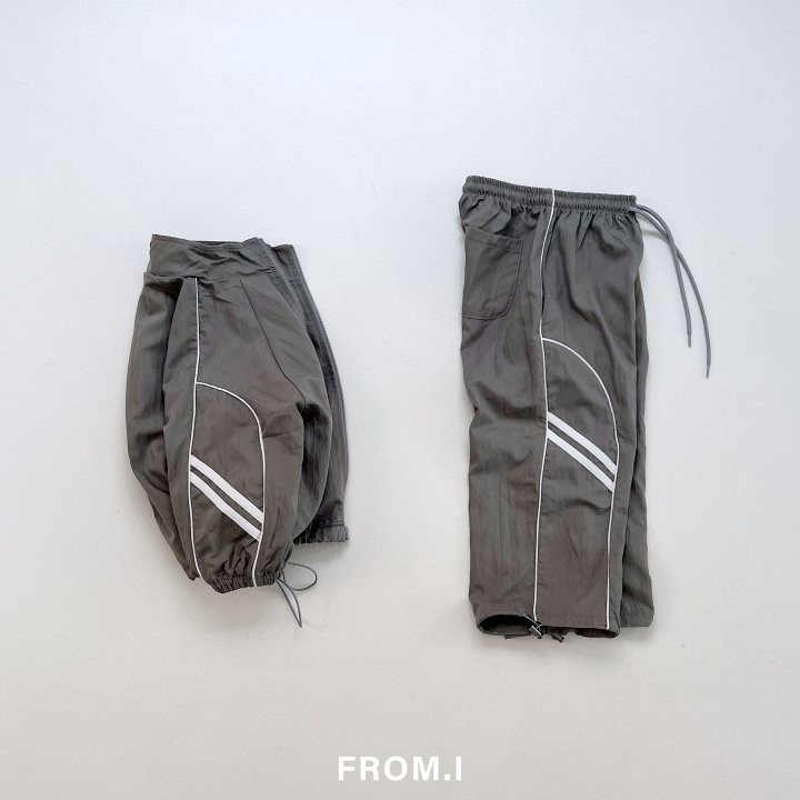 From I - Korean Children Fashion - #designkidswear - Line Track Pants - 10