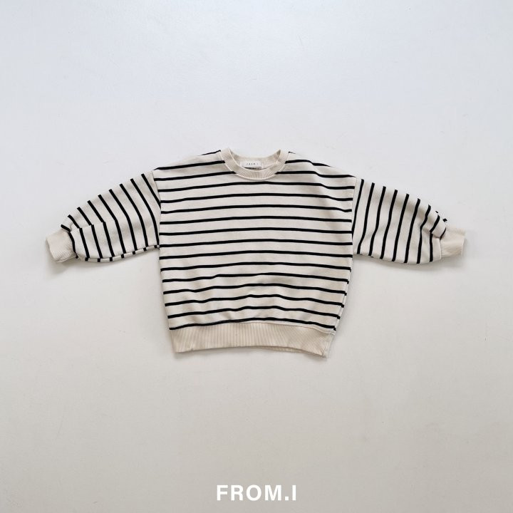 From I - Korean Children Fashion - #designkidswear - Stripe Sweatshirts - 4