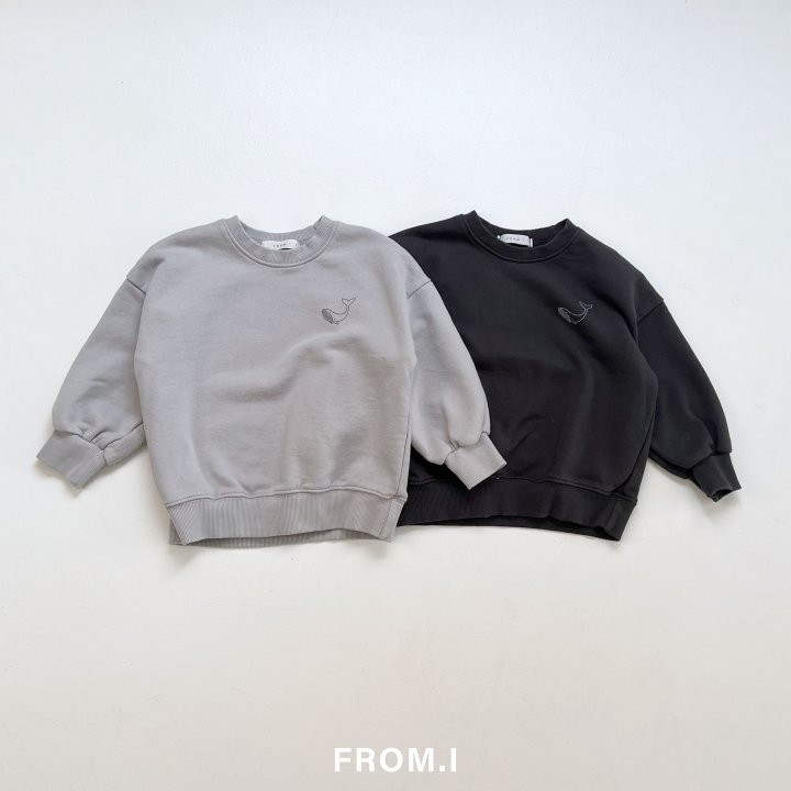 From I - Korean Children Fashion - #discoveringself - Whale Sweatshirts - 9