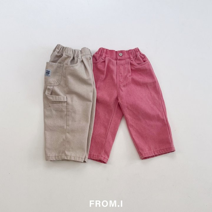 From I - Korean Children Fashion - #discoveringself - Work Pigment Dying Pants - 3